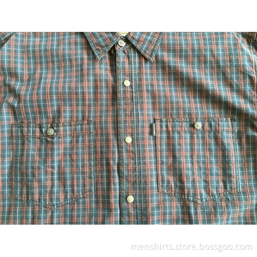 Long Sleeve Shirt With Metal Button